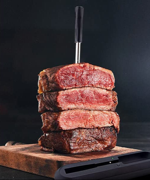 Long-Range Wireless Smart Meat Thermometer – Bluetooth 5.0, Dual-Sensor Probe for Oven, Grill, and Sous Vide