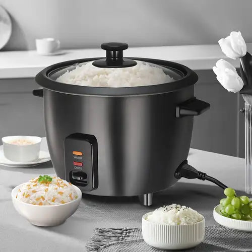 Rice Cooker with Nonstick Pot