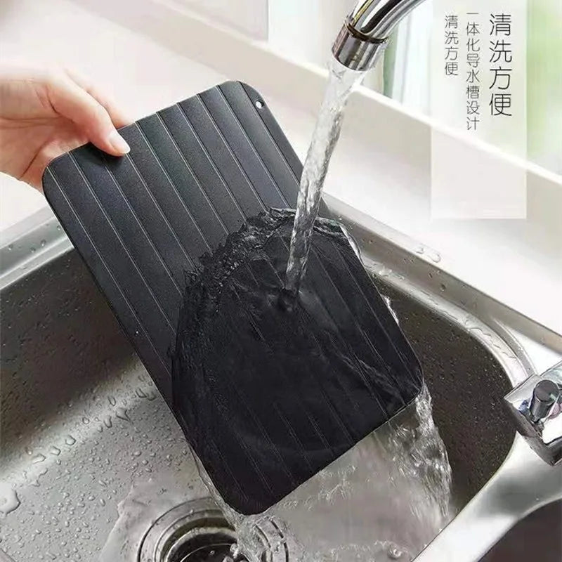 Magical Rapid Defrosting Tray – Fast & Chemical-Free, Thaw Meat in Minutes