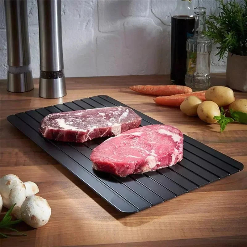 Magical Rapid Defrosting Tray – Fast & Chemical-Free, Thaw Meat in Minutes