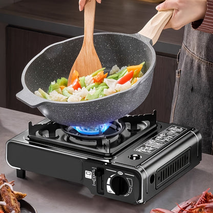 Aoran 3.5KW Portable Gas Stove – Stainless Steel, High Heat Output, Indoor &amp; Outdoor