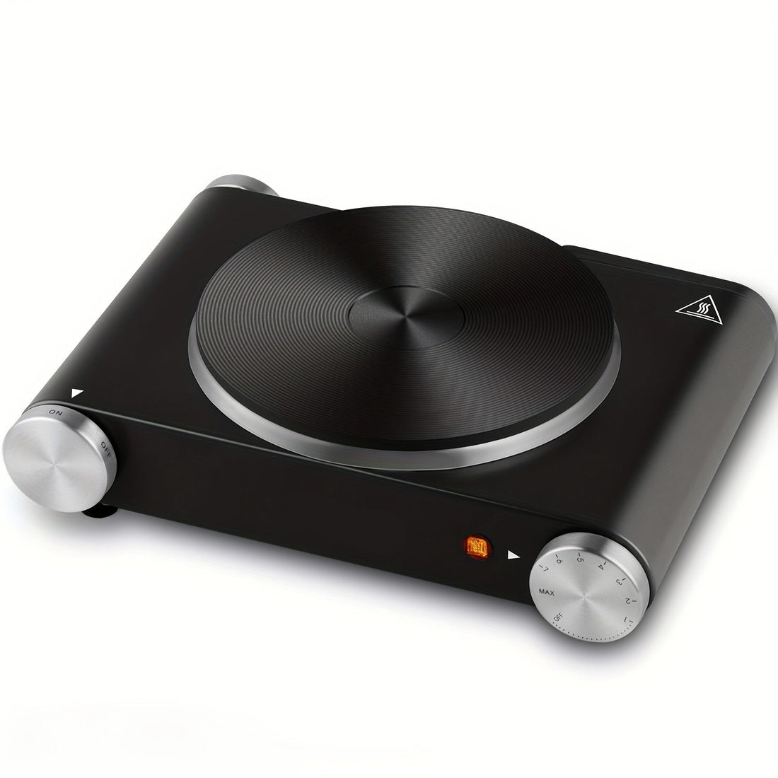 Cusimax 1500W Electric Hot Plate – Stainless Steel, Adjustable Temperature