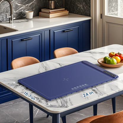ISEYYOX Food Warmer Pad – 120V, Silicone Heating Mat for Hot Meals Anywhere