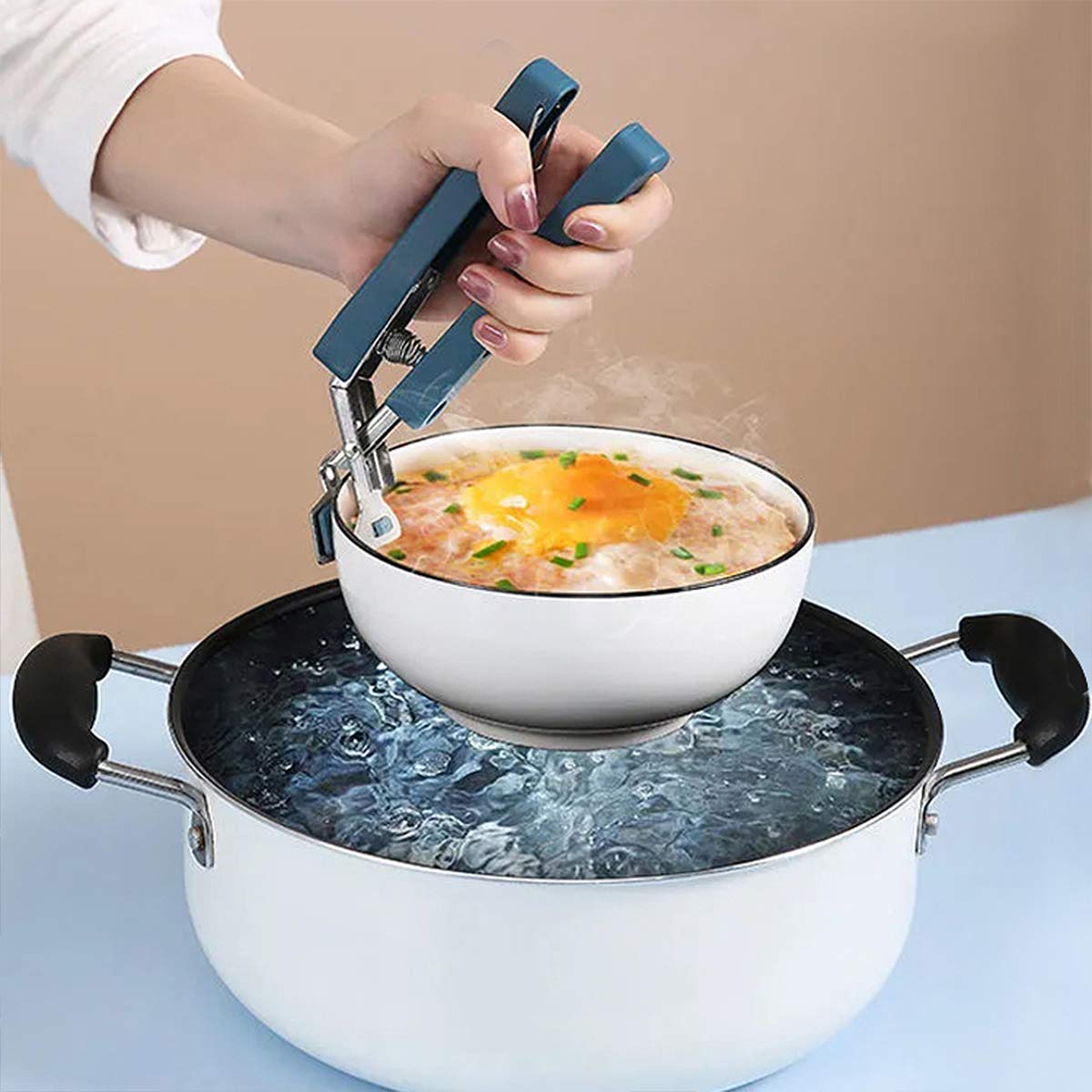 Stainless Steel Anti-Scald Bowl Tongs