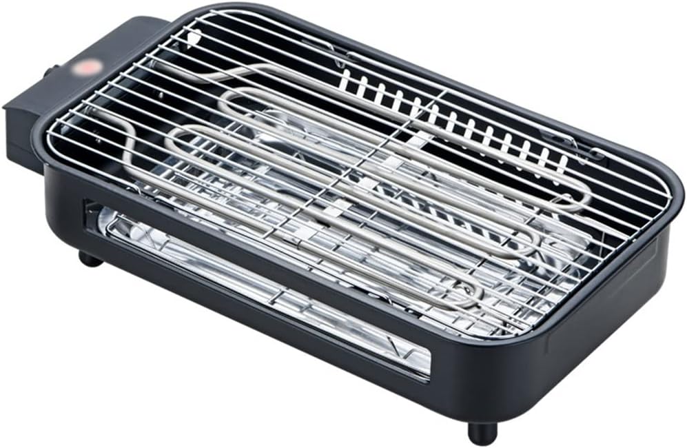 USB-Powered Electric Smokeless Indoor Grill – Stainless Steel, Compact &amp; Efficient