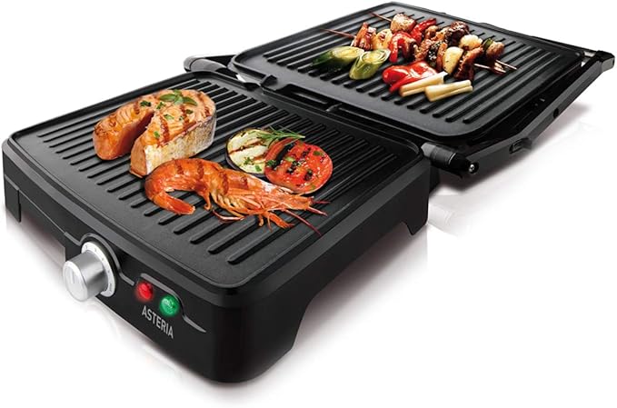 OSTBA 4-Slice Panini Press Grill