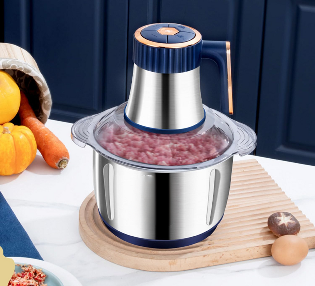 Electric Meat Grinder – 5-Speed Stainless Steel Meat Processor