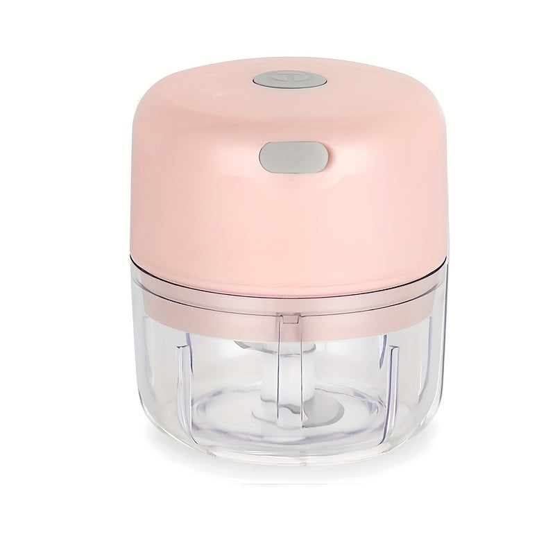 COP ROSE USB Rechargeable Mini Kitchen Garlic Press &amp; Meat Grinder