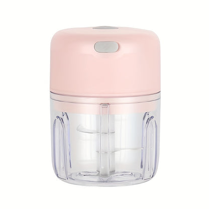 COP ROSE USB Rechargeable Mini Kitchen Garlic Press &amp; Meat Grinder