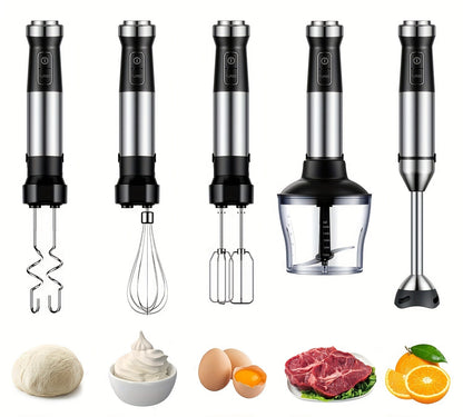 GDOR 6-in-1 Immersion Blender – 1000W, 20 Speeds, Turbo Mode